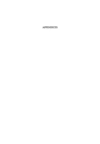 APPENDICES Appendix Ia