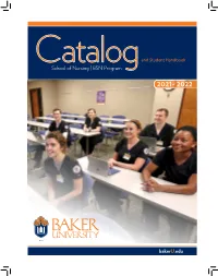 Bachelor of Science in Nursing Student Handbook