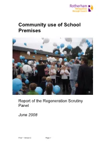 Community Use of School Premises