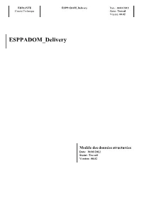 ESPPADOM Delivery Date: 30/03/2012 Comité Technique Statut: Travail Version: 00.02