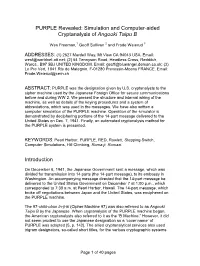 Simulation and Computer-Aided Cryptanalysis of Angooki Taipu B