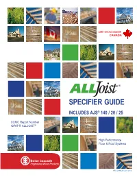 Specifier Guide Includes Ajs® 140 / 20 / 25
