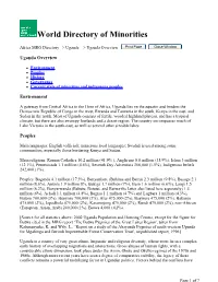 World Directory of Minorities