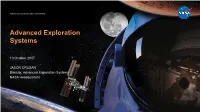 Advanced Exploration Systems