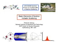 Basic Elements of Neutron Inelastic Scattering