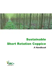 Sustainable Short Rotation Coppice a Handbook