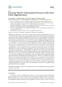 'Smart'? Urbanization Processes in the Pune Urban Agglomeration
