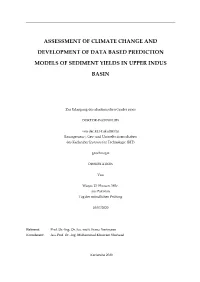 Assessment of Climate Change and Development of Data Based