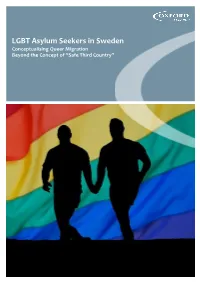 LGBT Asylum Seekers in Sweden Conceptualising Queer Migration Beyond the Concept of “Safe Third Country”