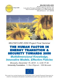 MILESECURE-2050 Project Final Seminar