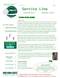 Service Line Page 1 Service Line