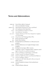Terms and Abbreviations