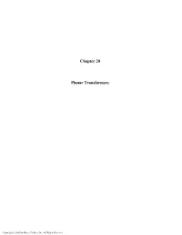 Chapter 20 Planar Transformers