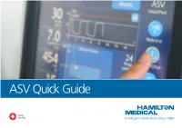 ASV Quick Guide