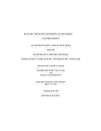 Rutgers, the State University of New Jersey