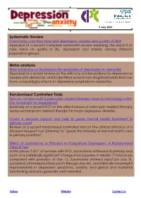 Systematic Review Randomised Controlled Trials Meta-Analysis