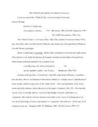 The Child of Leda and the Conclusion of Lysistrata