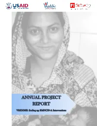 Annual Project Report
