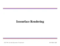Isosurface Rendering