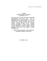 Thirty-Second Report of the Monitor (October 31, 2016)