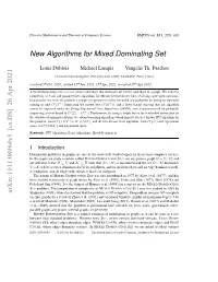 Arxiv:1911.08964V5 [Cs.DS] 26 Apr 2021 Ewe Orsadr Rbes D Problems: Standard Four Between Ta.(09 Hwdta H Rbe Splnma-Iesol Polynomial-Time Respectively