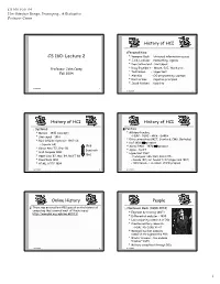 CS 160, Fall ‘04 User Interface Design, Prototyping,, & Evaluation Professor Canny