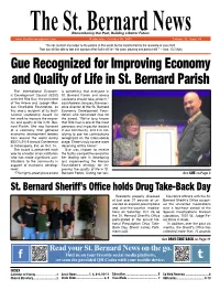 Gue Recognized for Improving Economy and Quality of Life in St