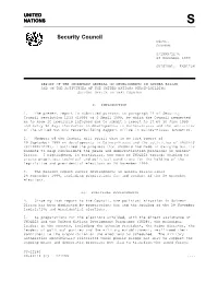 Security Council Distr