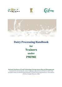 Trainers PMFME