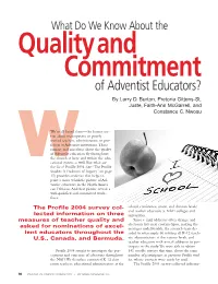 Of Adventist Educators? by Larry D