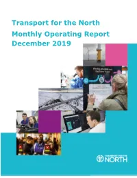 Tfn Monthly Operating Report