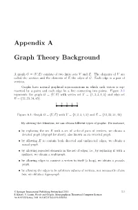 Appendix a Graph Theory Background