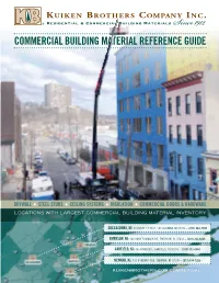 Commercial Building Material Reference Guide