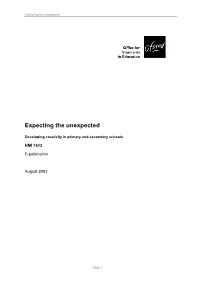 Expecting the Unexpected