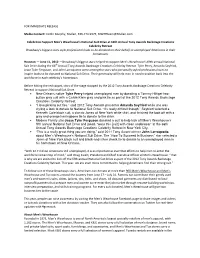 For Immediate Release