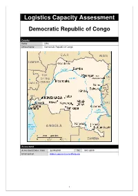 Logistics Capacity Assessment