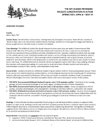 WS Syllabus Template