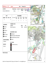 Site Reference EVON7 LOCATION South West Of