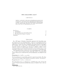 THE GRIGORCHUK GROUP Contents Introduction 1 1. Preliminaries 2 2