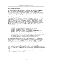 REPORTABILITY Determining Reportability the Following