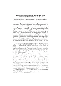 'Glide Suppression': Consentius, 27.17–20 N