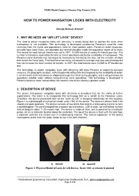 HOW to POWER NAVIGATION LOCKS with ELECTRICITY by George Berman Alemán1