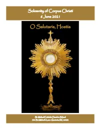 O Salutaris, Hostia