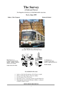 The Survey of Bath and District