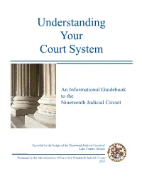 Understanding Your Court System