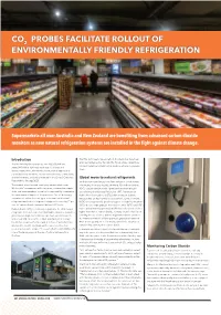Probes Facilitate Rollout of Environmentally Friendly Refrigeration