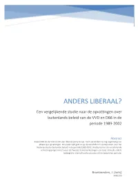 Anders Liberaal?