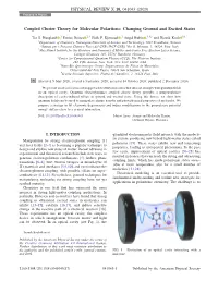 Coupled Cluster Theory for Molecular Polaritons: Changing Ground and Excited States