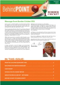 In This Issue