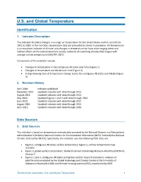 Technical Documentation: U.S. and Global Temperature 1